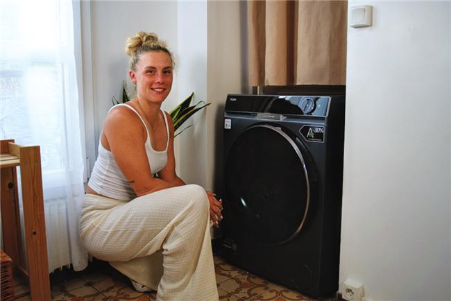 法国网球名将选择海尔X11洗衣机